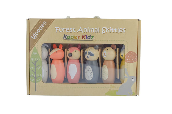 Kaper Kids Wooden Forest Animal Skittles