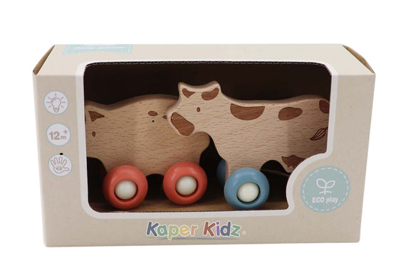 Kaper Kidz EcoWheels Movers - Cow and Pig, or Horse and Duck, or Sheep and Dog