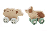 Kaper Kidz EcoWheels Movers - Cow and Pig, or Horse and Duck, or Sheep and Dog