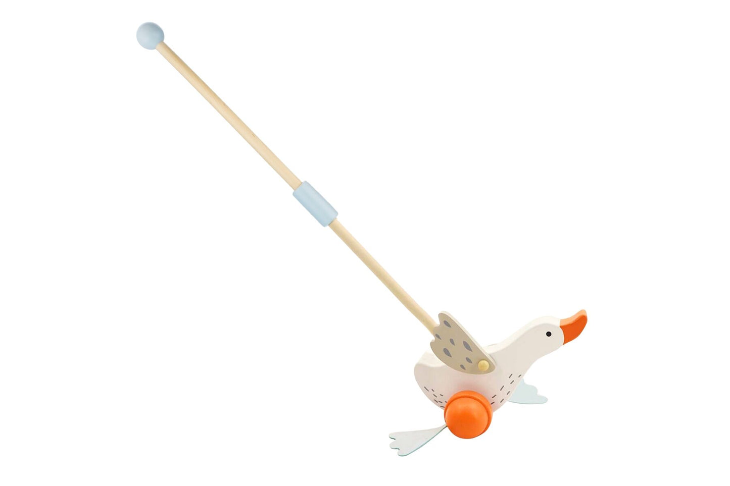 Kaper Kidz Wooden Goose or Duck Push Along