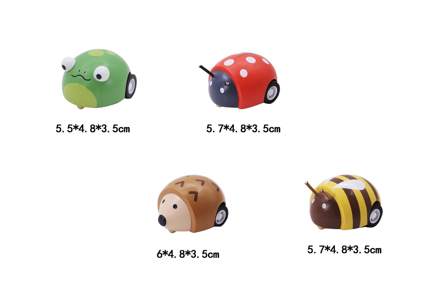 Kaper Kidz Wooden Pull Back Animal