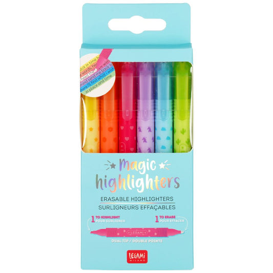 Legami Magic Highlighters 6pk