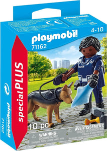 Playmobil Policeman with Sniffer Dog