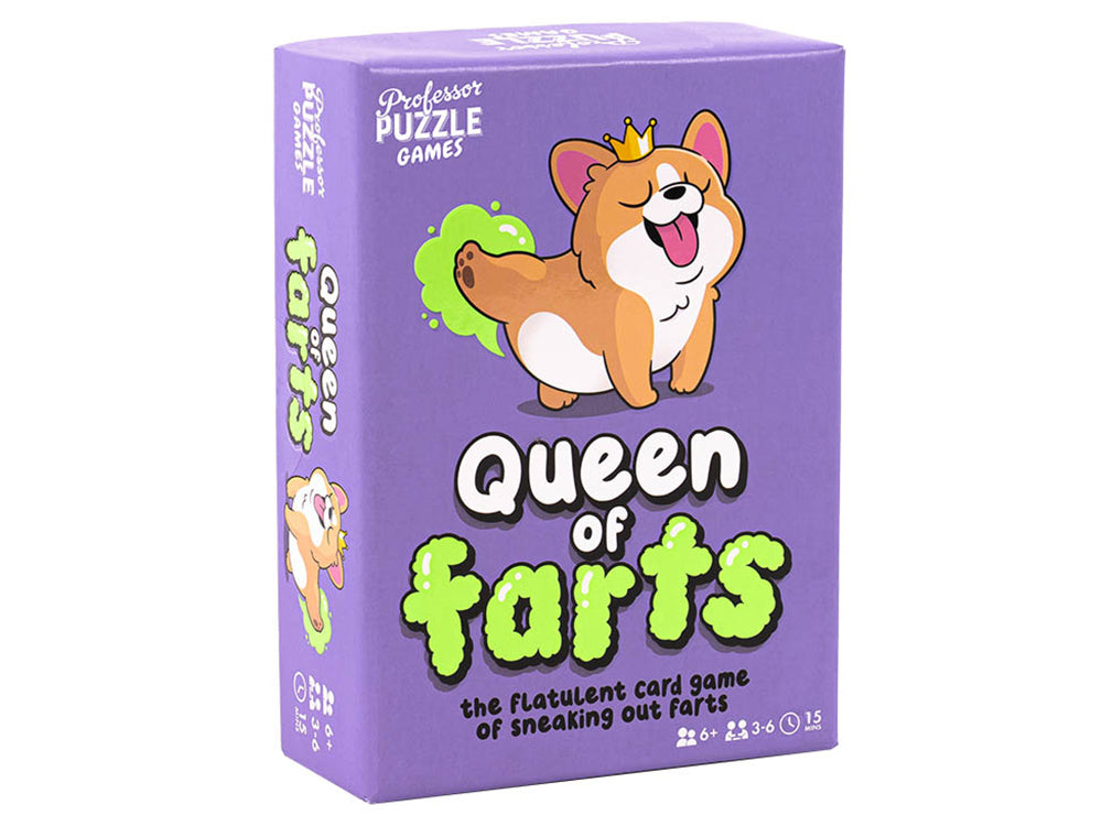 Queen Of Farts  Flatulent Card Game