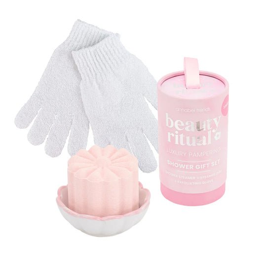 Annabel Trends Beauty Ritual Shower Gift Set Dusty Pink