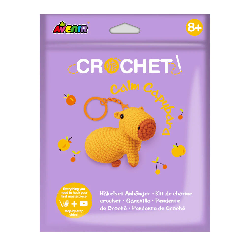 Avenir Crochet Keychain Calm Capybara