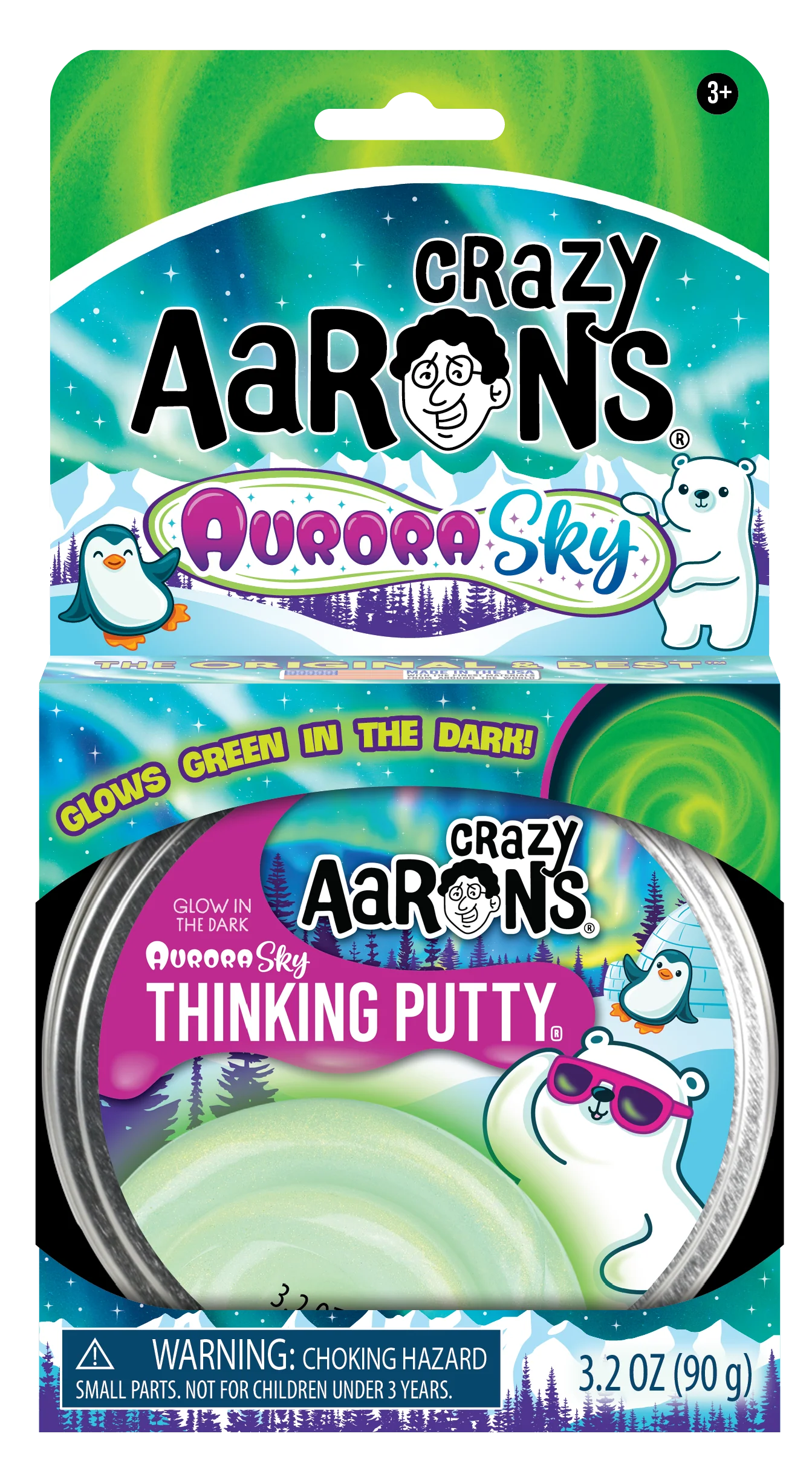 Crazy Aaron's Thinking Putty Aurora Sky