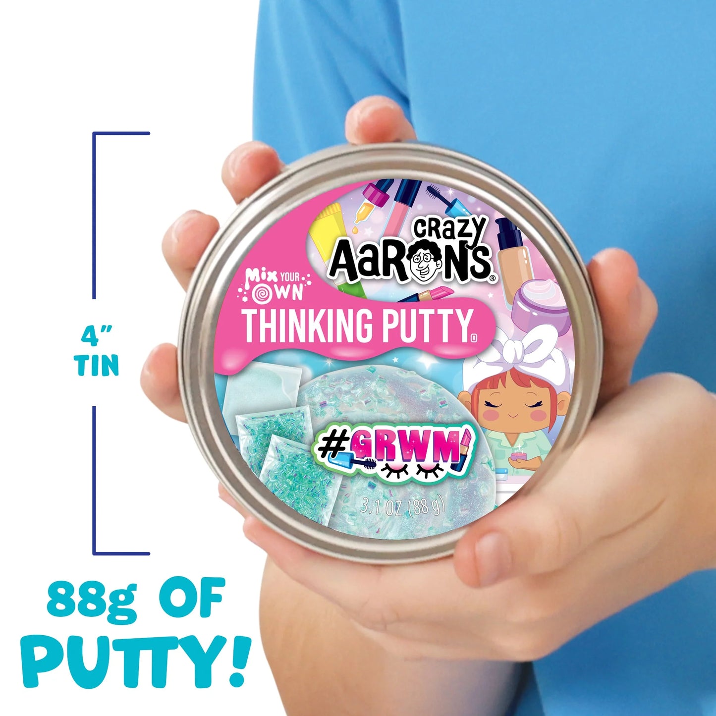 Crazy Aaron's Thinking Putty Mix Your Own #GRWM