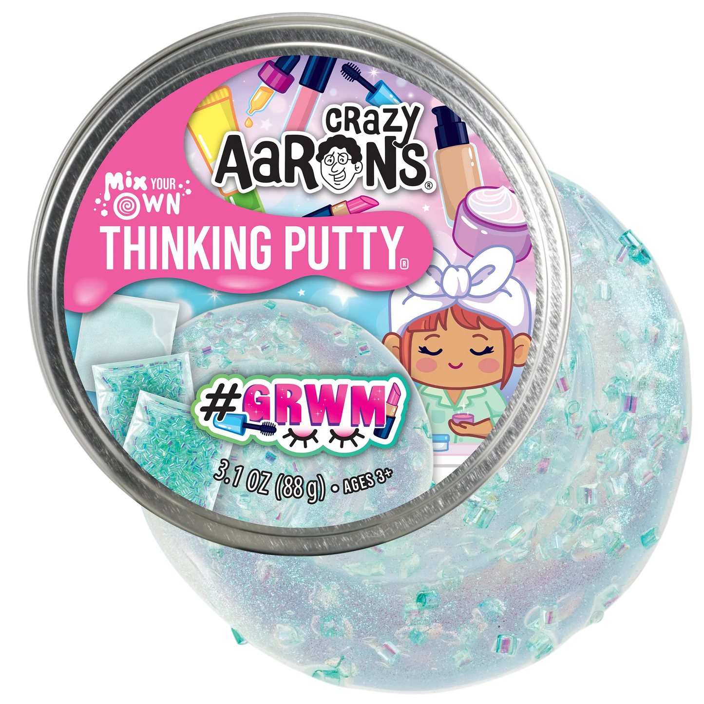 Crazy Aaron's Thinking Putty Mix Your Own #GRWM