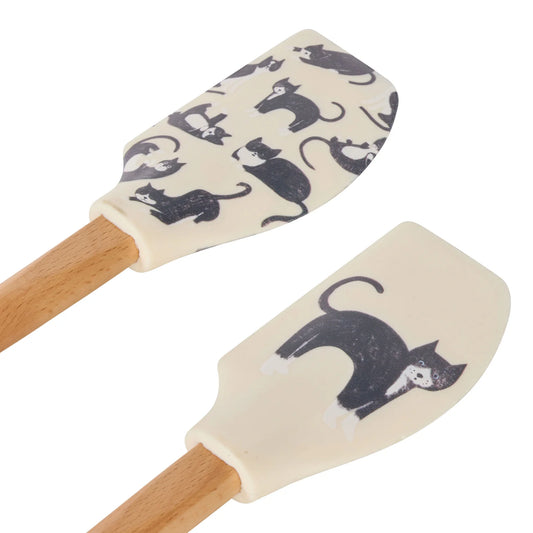 Davis & Waddell Beechwood Spatula Whiskers Natural