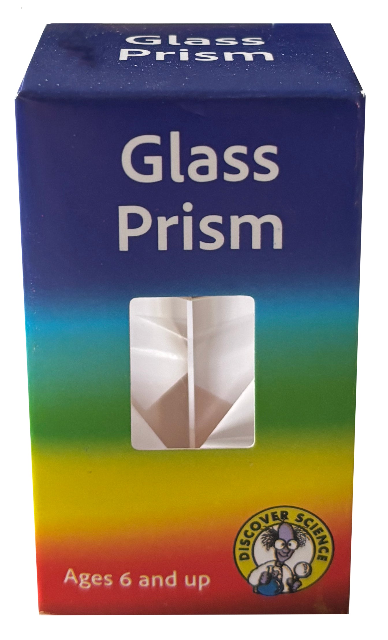 Discover Science Glass Prism Rainbow Spectrum