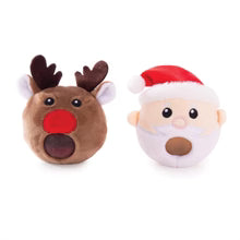 Sensory toy in the shape of Santa and a Reindeer