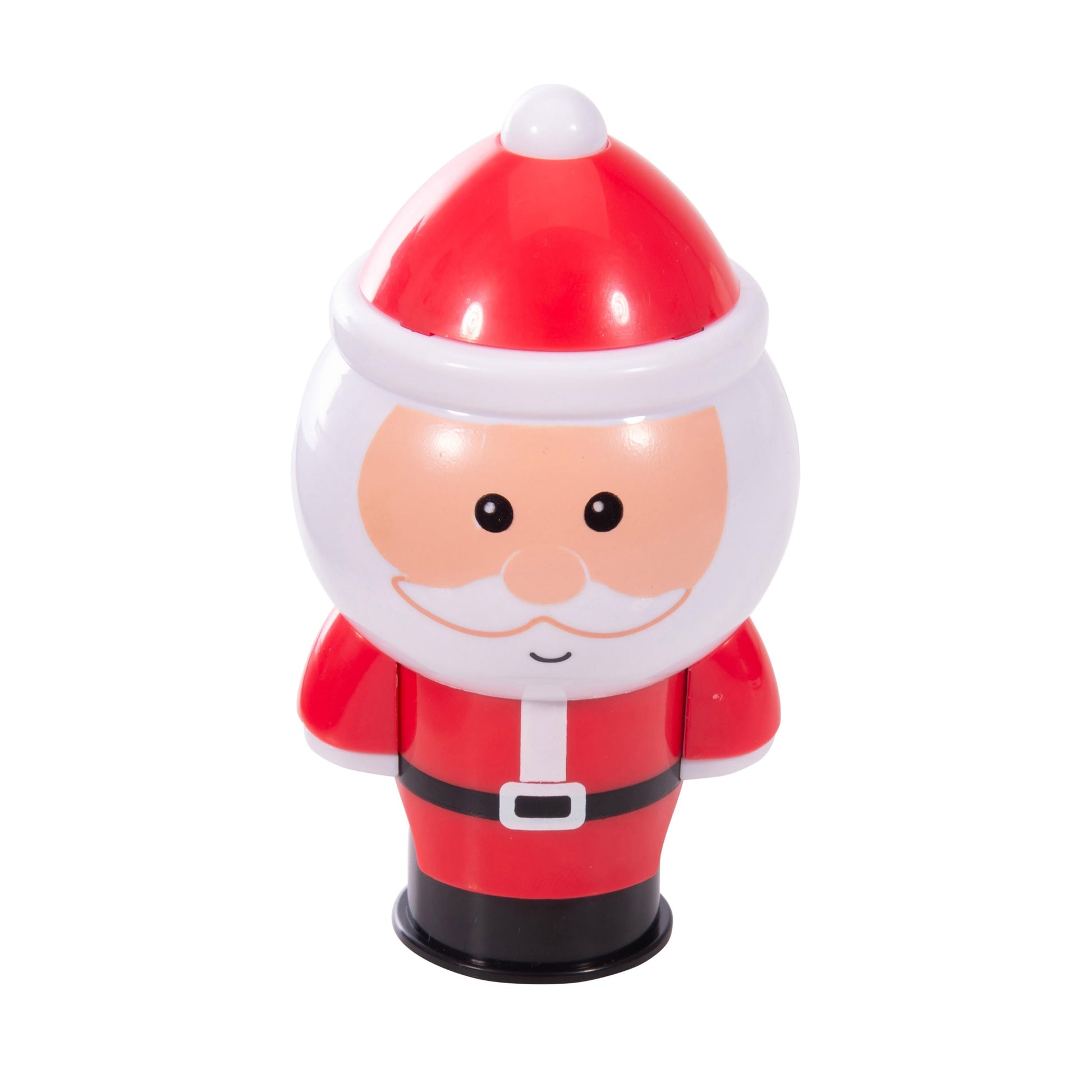 Santa Claus Sticker Stamper from Discovery Zone with a white background