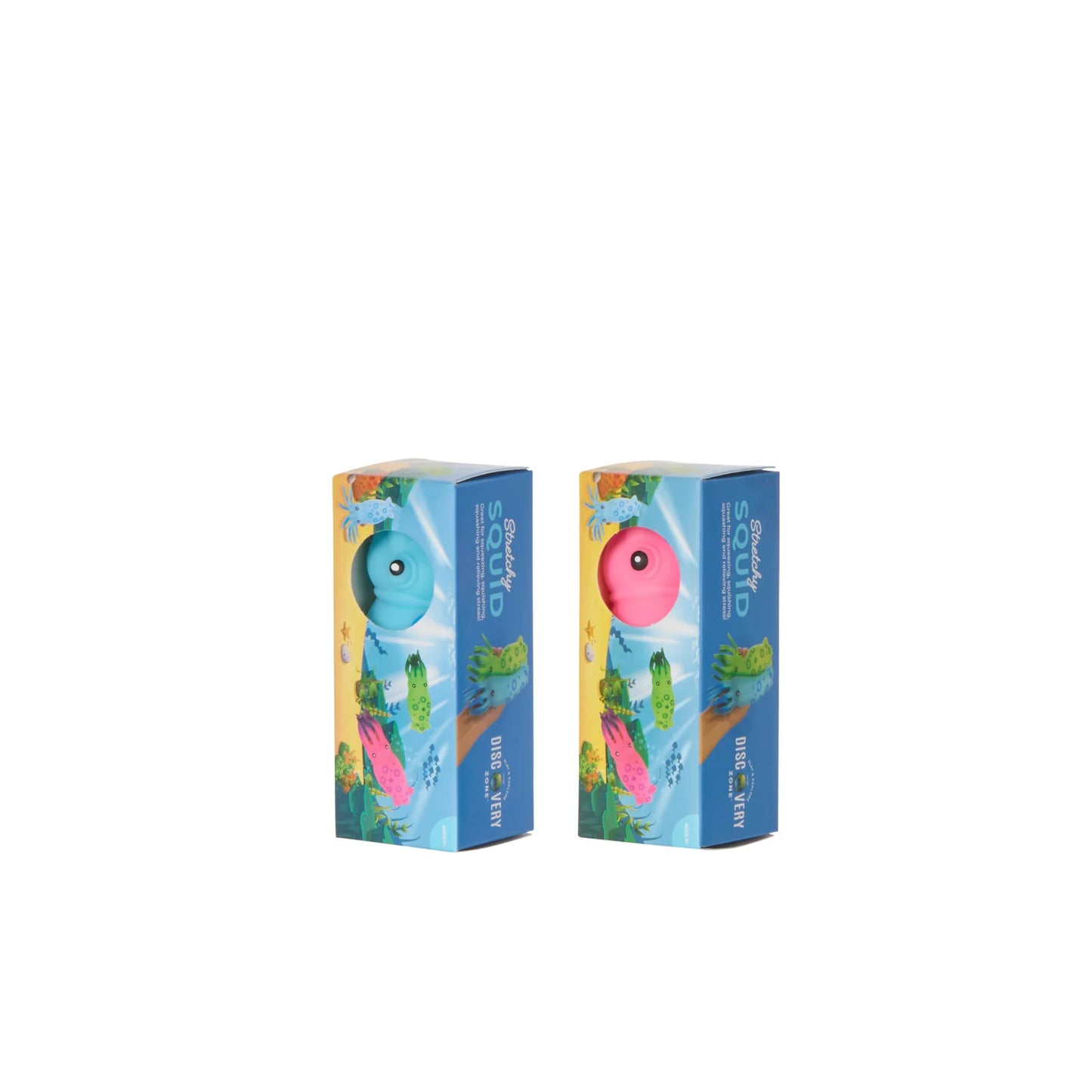 Discovery Zone Stretchy Squid 3 Assorted Colours