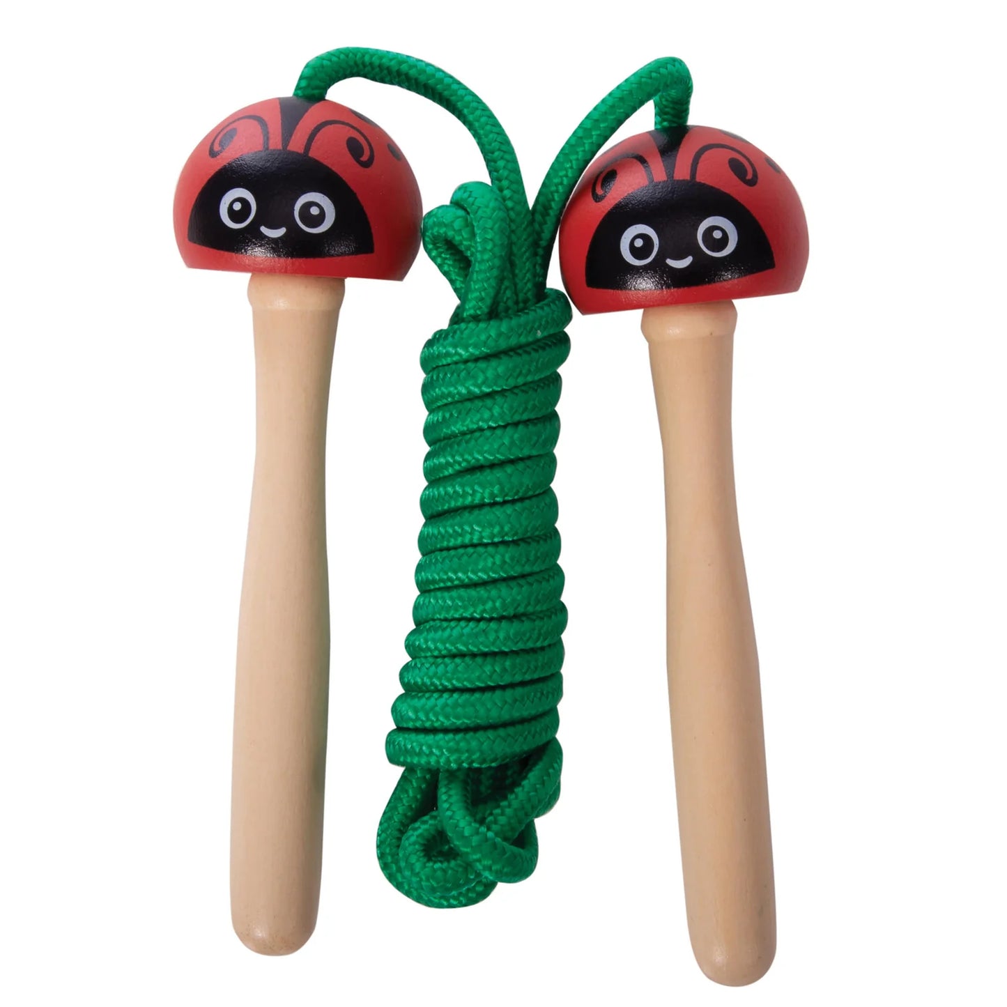 Discovery Zone Wooden Skipping Rope Garden Animals