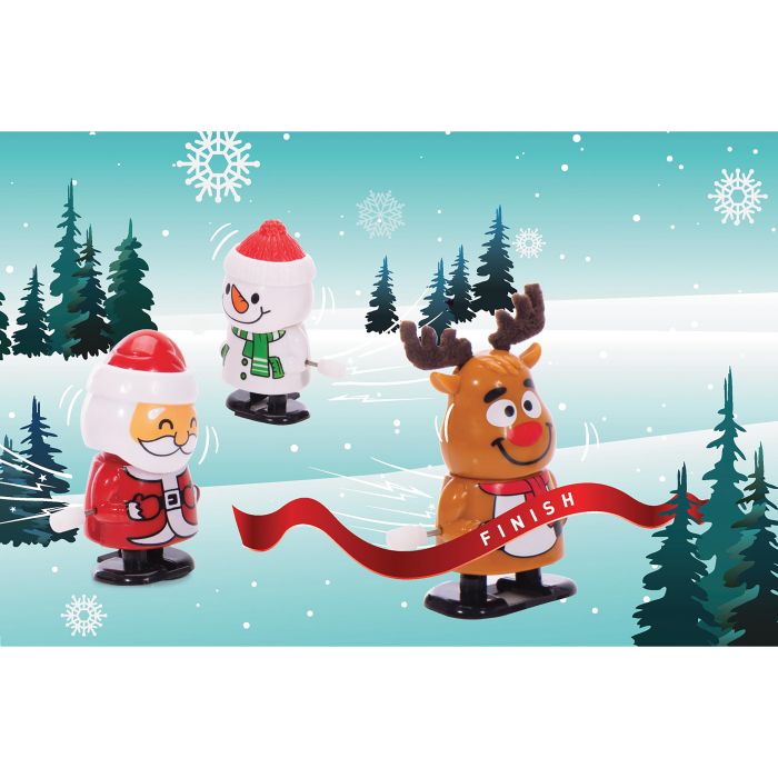 Discovery Zone Wind Up Christmas Sprinters