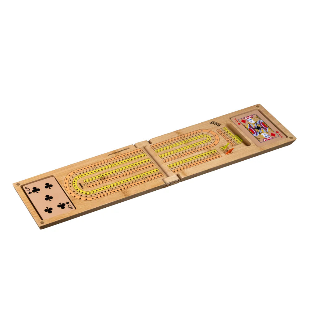 Eco Logicals Bamboo Cribbage Board Game