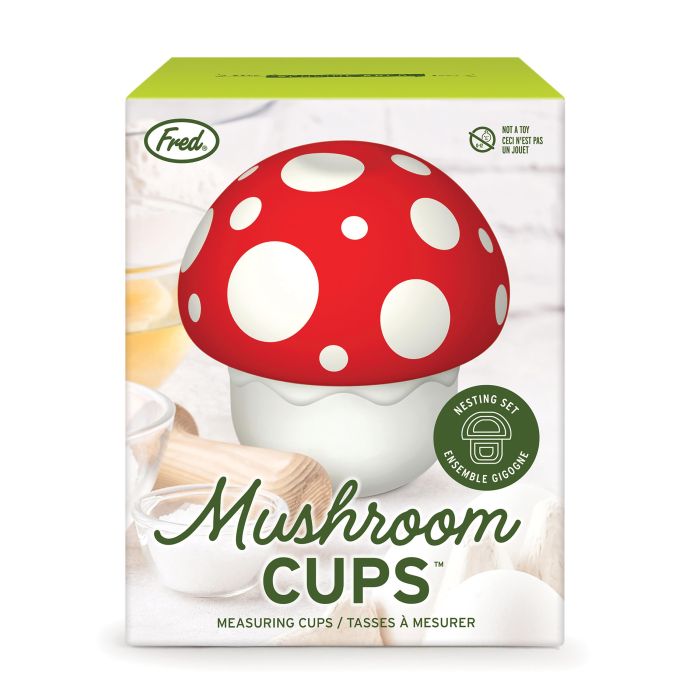 Fred Mushroom Measuring Cups