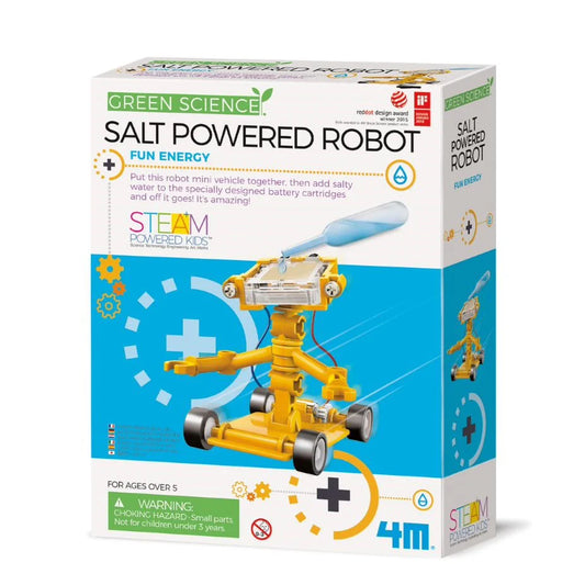 4M Green Science Salt Water Powered Robot Kit