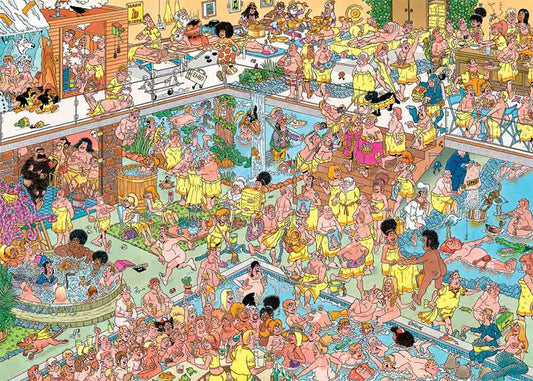 Jan Van Haasteren 1000pc Jigsaw Puzzle Not So Wellness