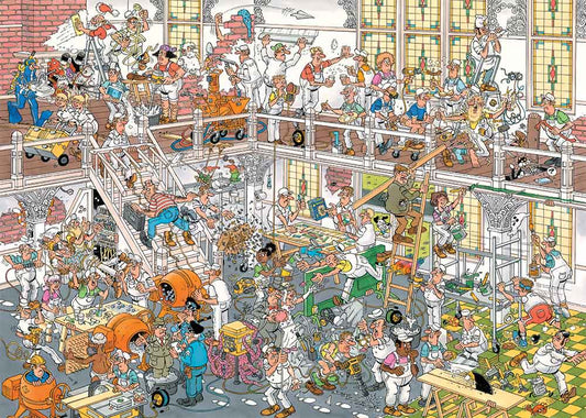 Jan Van Haasteren 3000pc Jigsaw Puzzle Renovation Project