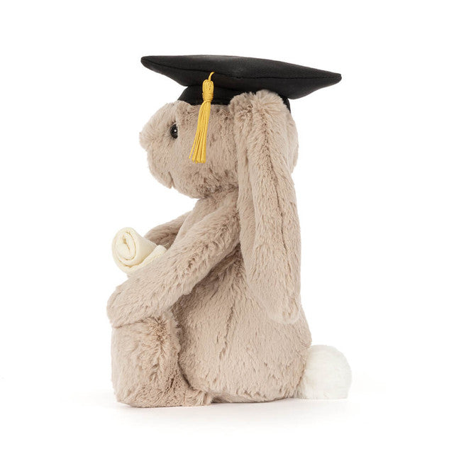 Jellycat Plush Bashful Bunny Graduation Outfit