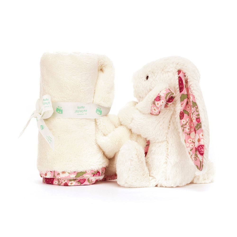 Jellycat Plush Blossom Cream Bunny Berry Soother