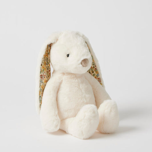 Jiggle and Giggle Medium Bunny Floral White