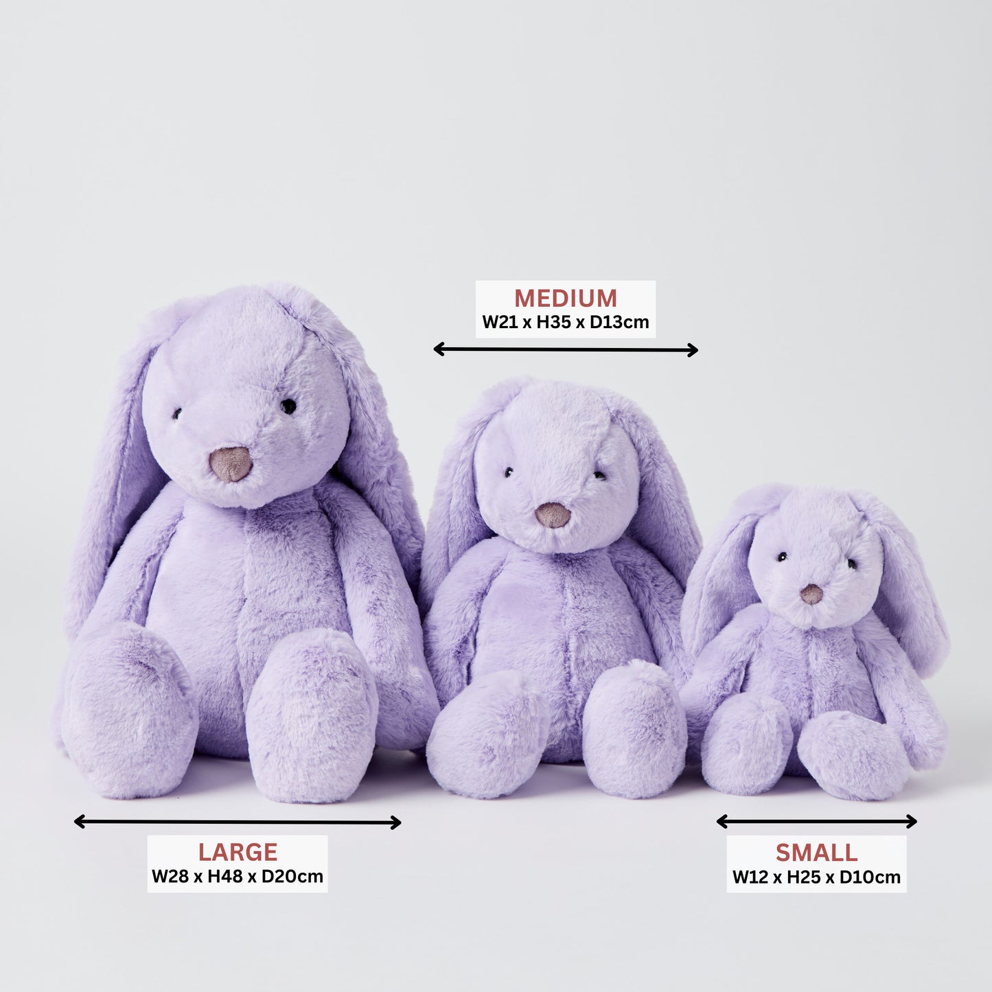 Jiggle and Giggle Medium Bunny Lilac