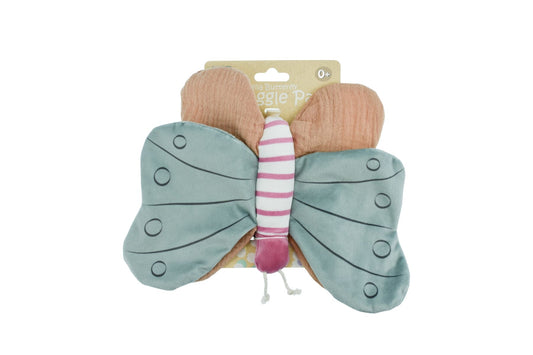 Koala Dream Snuggle Pal Bella Butterfly with Silicone Teething Ring