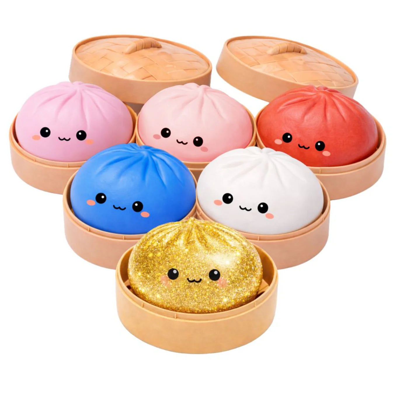 Keycraft Lucky Bao Mystery Dumpling Squish Large - 10cm