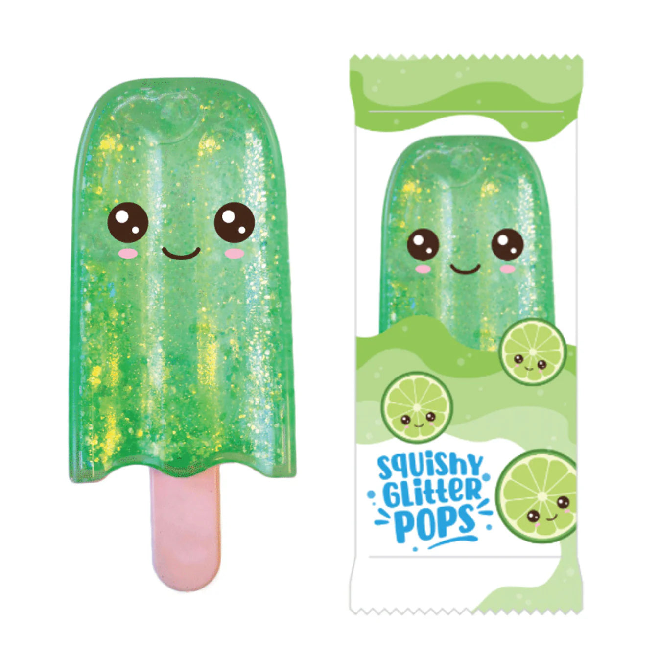 Keycraft Squishy Glitter Pop Iceblock