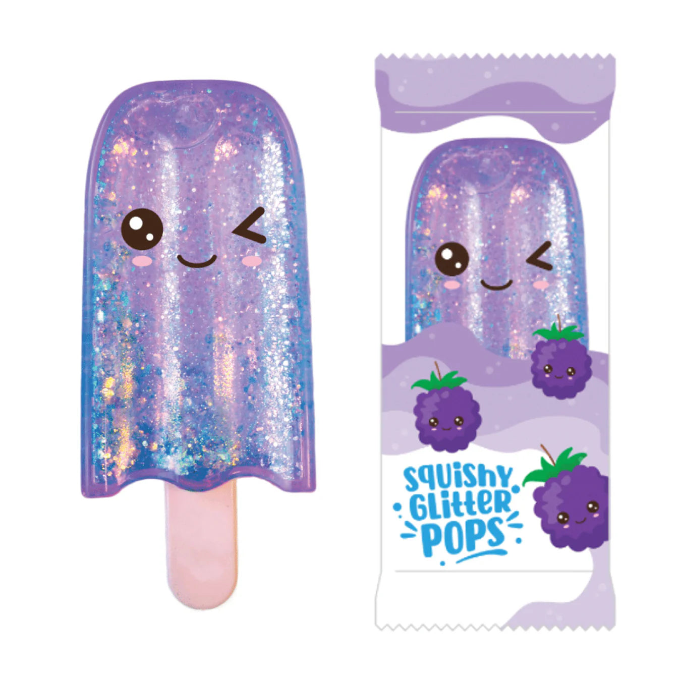 Keycraft Squishy Glitter Pop Iceblock