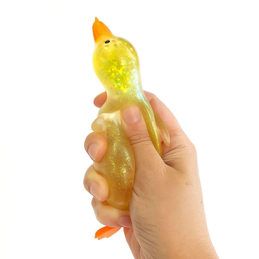 Keycraft Squishy Sparkly Duck