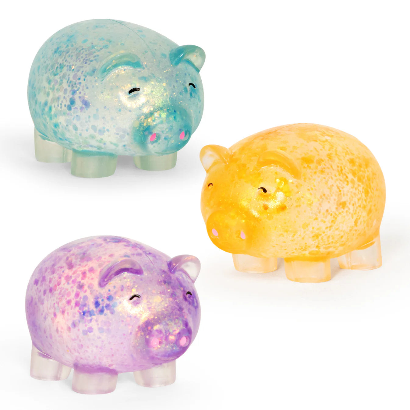 Keycraft Squishy Sparkly Piggy