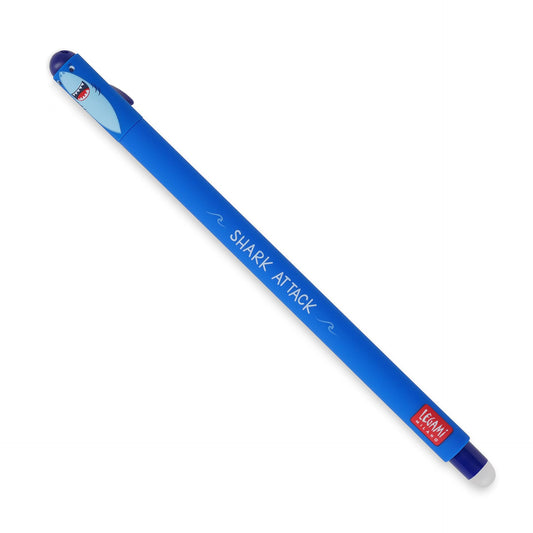 Legami Erasable Pen Shark Blue Ink