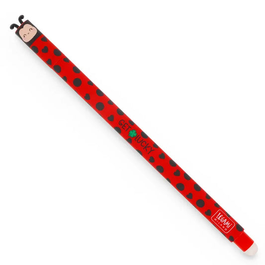 Legami Erasable Pen Ladybug Red Ink