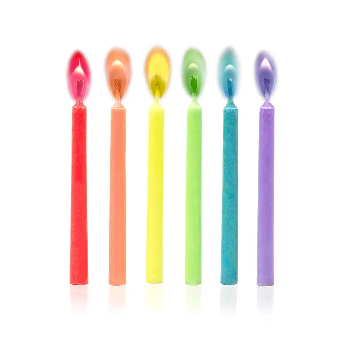 Legami Let's Celebrate Coloured Flame Candles