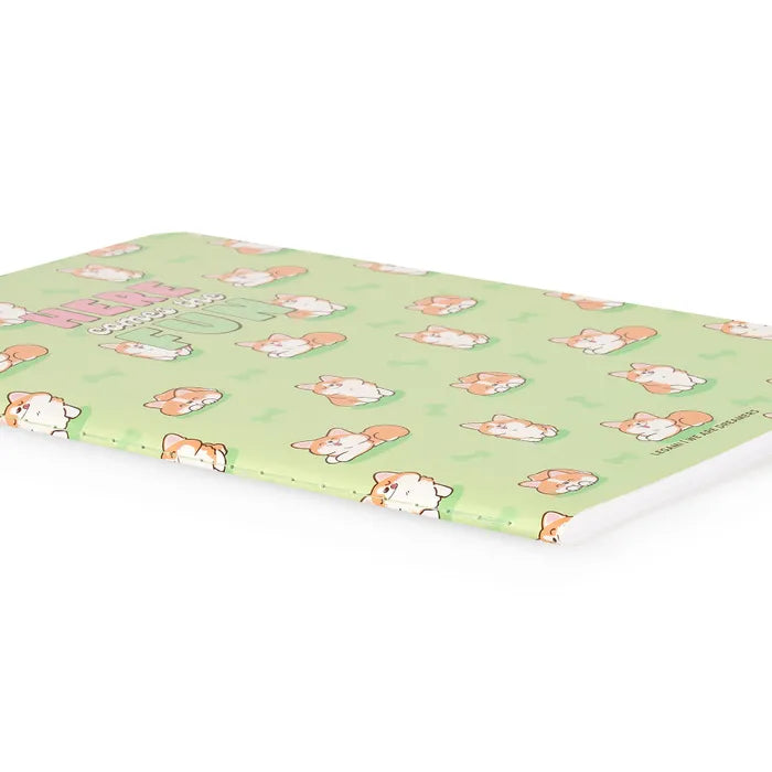 Legami Quaderno Notebook Medium 7mm Lined 80pg Corgi