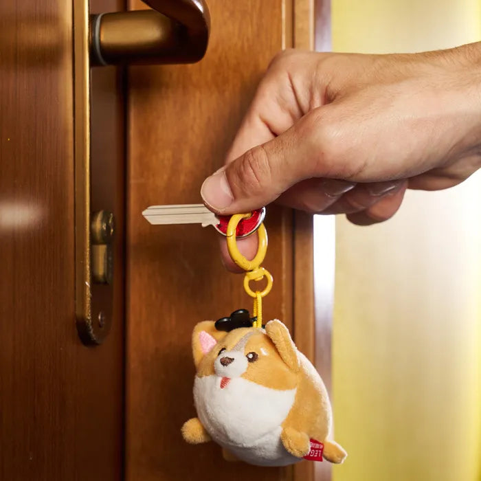 Legami Supersoft Tiny Corgi Keyring
