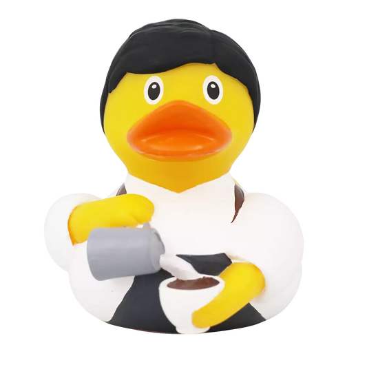 Front view of Lilalu Barista Duck