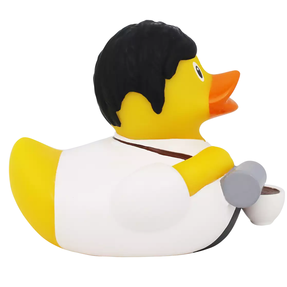 Side view of Lilalu Barista Duck