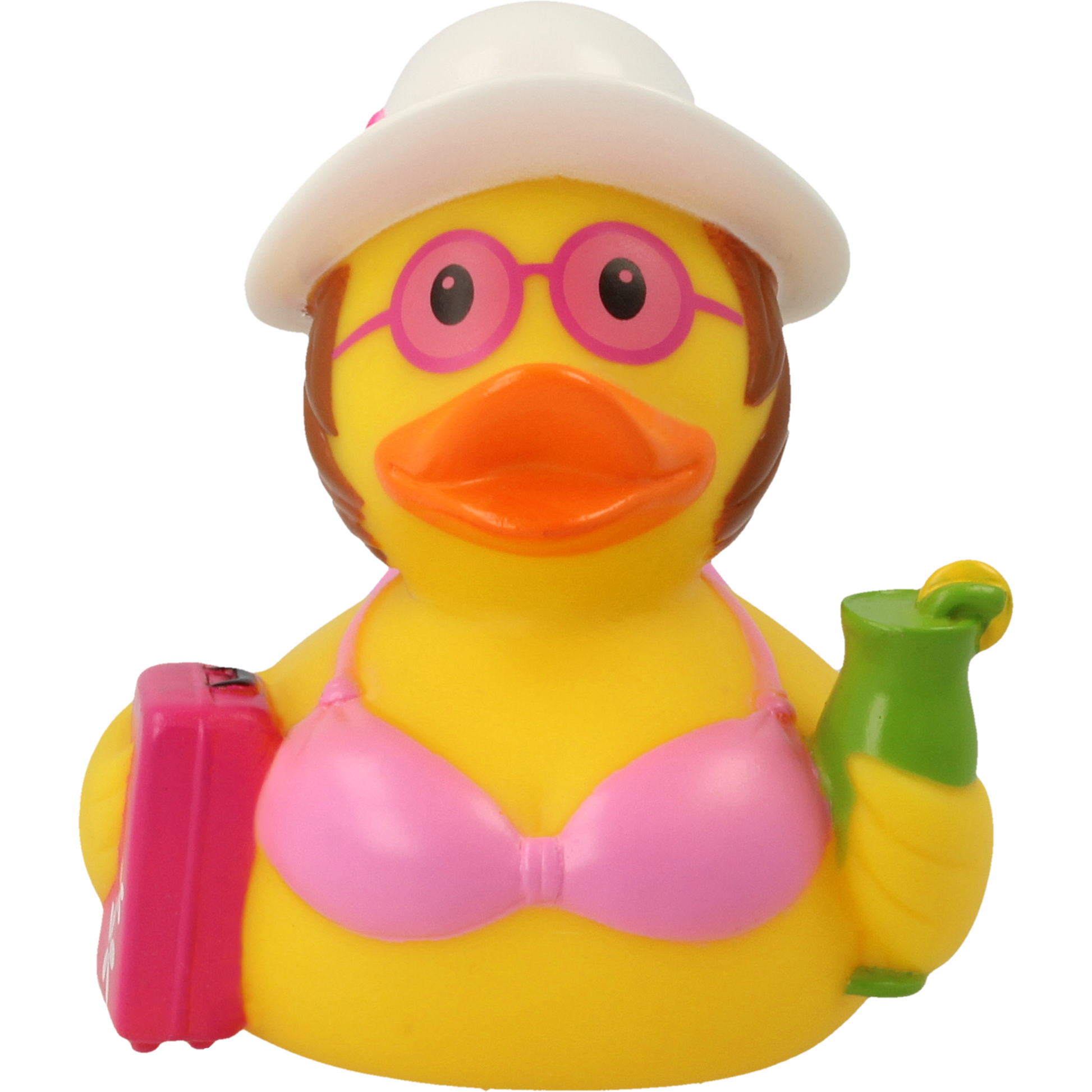 Front view of Lilalu Holiday Lady Duck