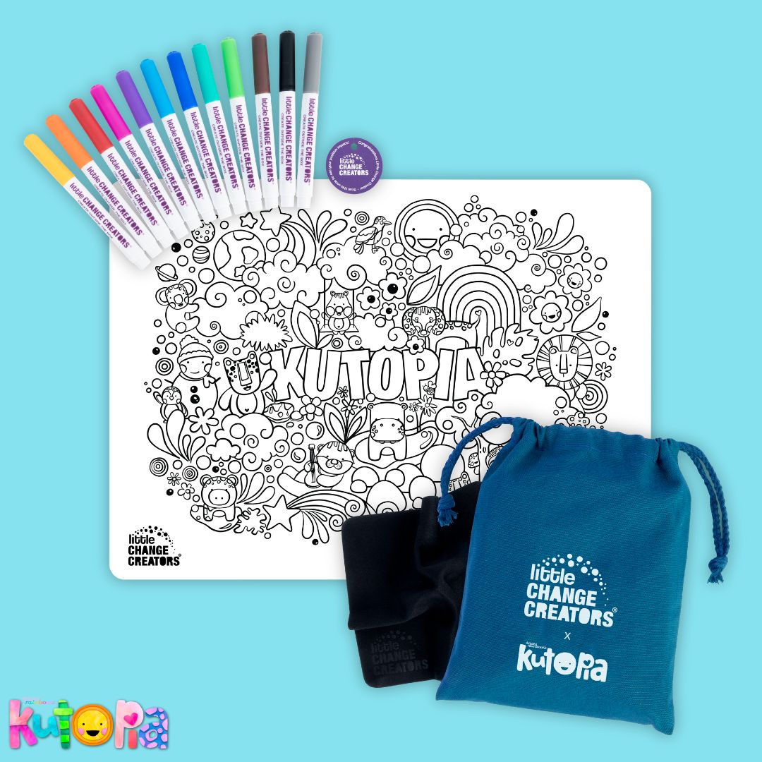 Re-Fun-able Reusable Colouring Set Kutopia