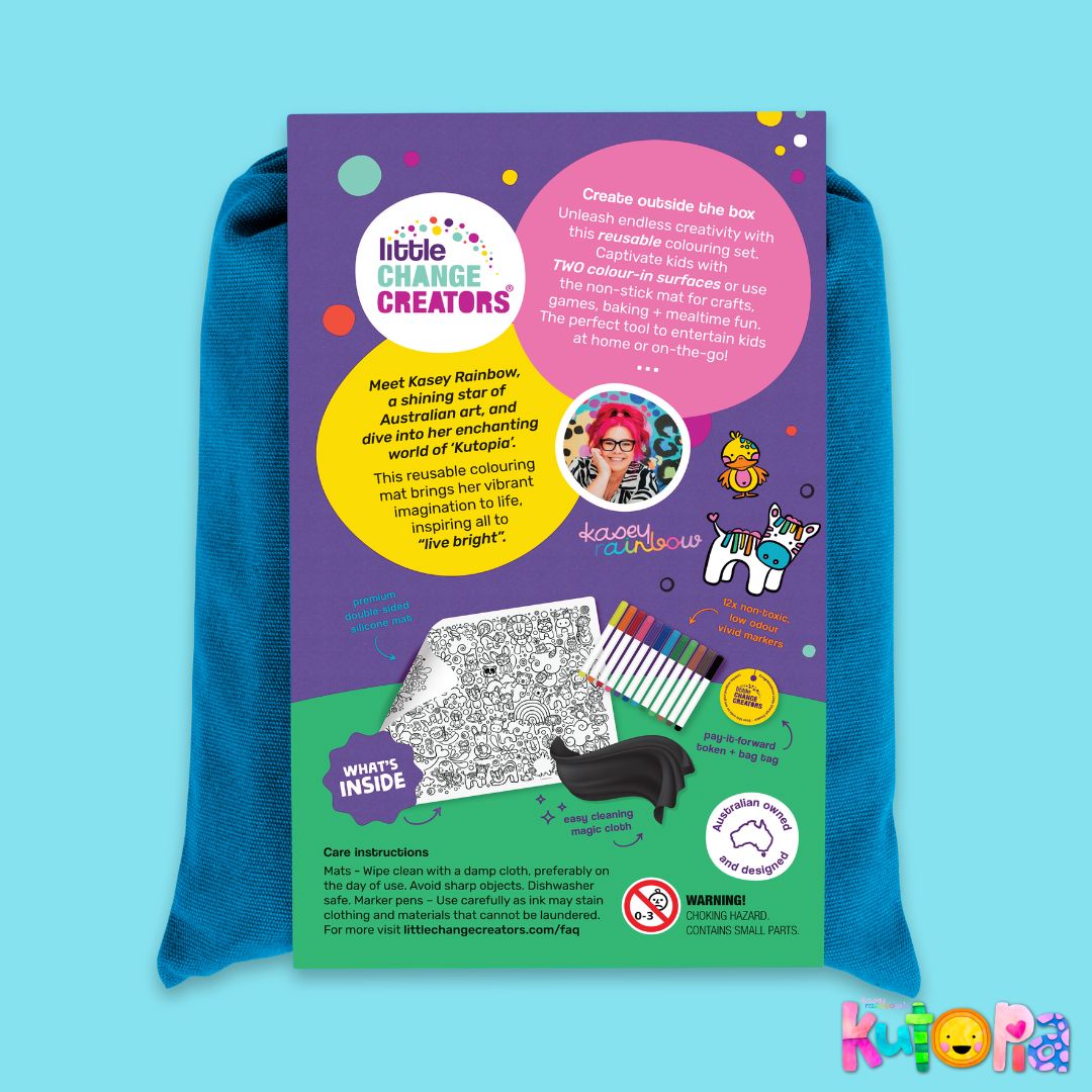 Re-Fun-able Reusable Colouring Set Kutopia