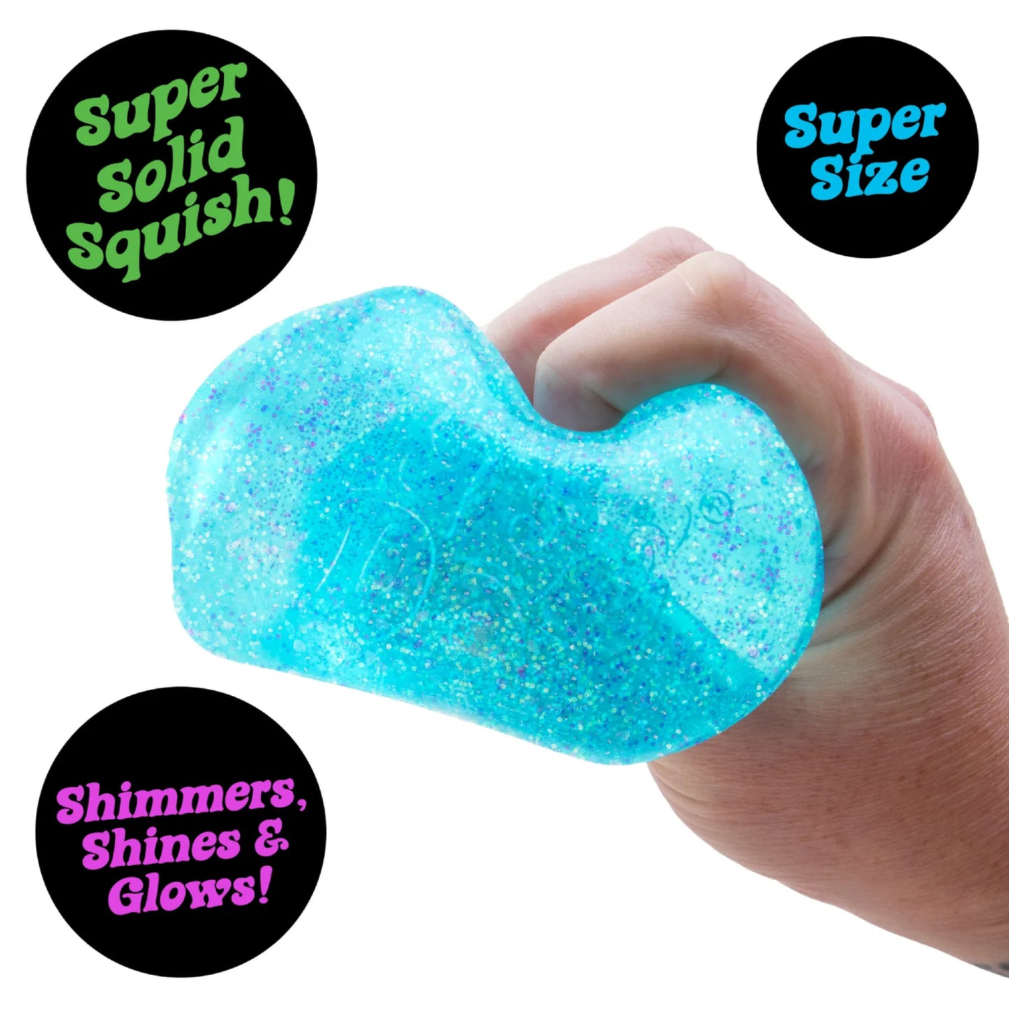 NeeDoh Glitter & Glow Niceberg