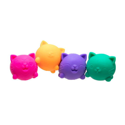 NeeDoh Cool Cats Teenie 4 in a Multi-Pack