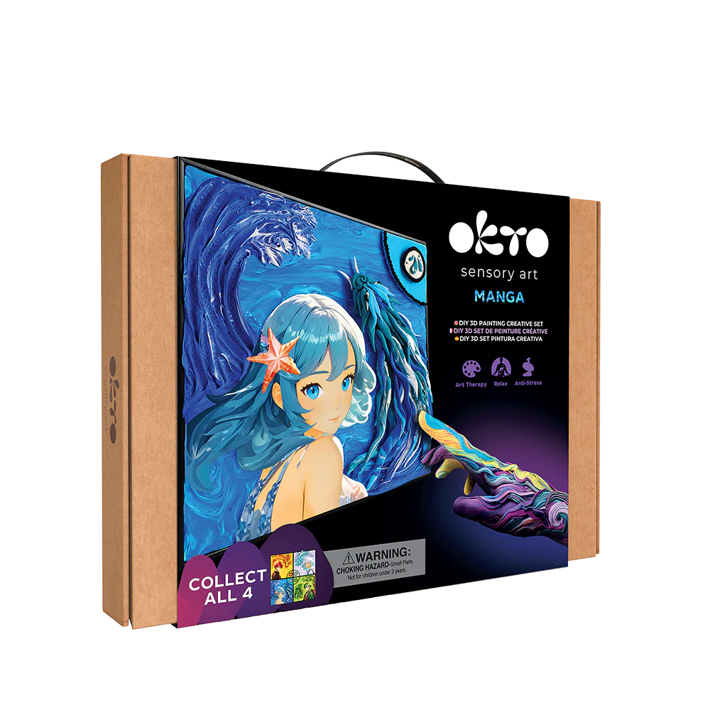 Okto Sensory Art DIY 3D Painting Manga Water