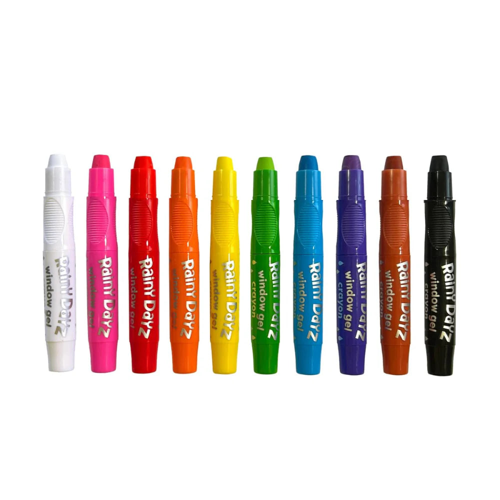 Ooly Rainy Dayz Window Gel Crayons