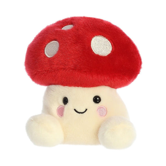 Palm Pals Amanita Red Mushroom on a white background